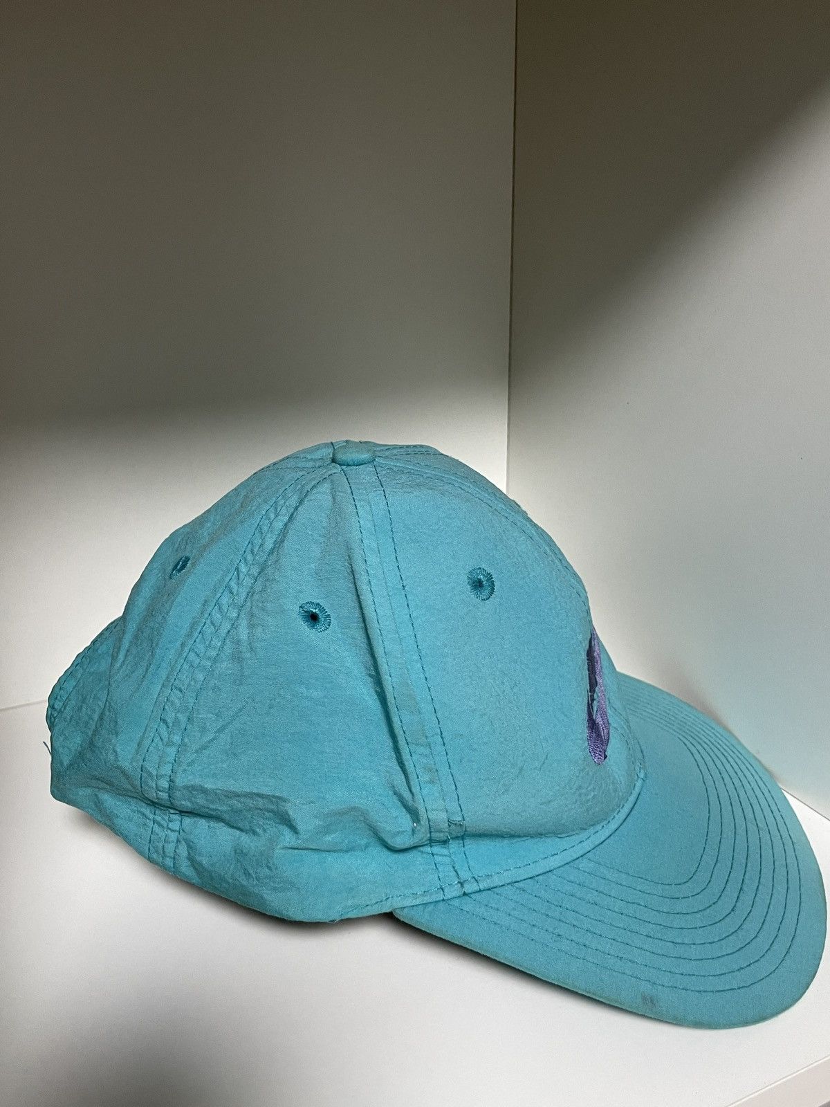 Jordan Brand × Nike × Vintage Vintage Nike Nylon Cap Made in Taiwan Hat Y2K rap USA Size ONE SIZE - 5 Thumbnail
