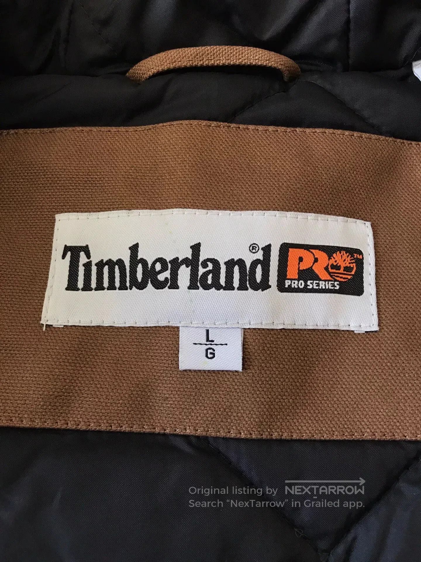 Timberland Timberland PRO Nylon Quilted Hooded Jacket. Size US L / EU 52-54 / 3 - 6 Thumbnail