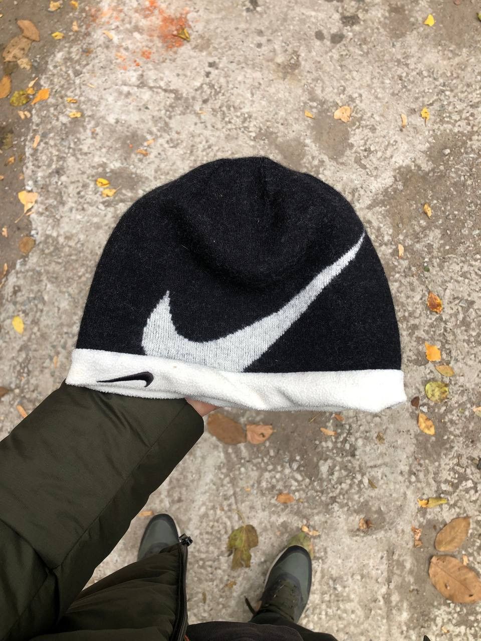 Nike VINTAGE NIKE BIG SWOOSH HATS RETRO DRILL JAPAN STYLE Y2K 90s Size ONE SIZE - 2 Thumbnail