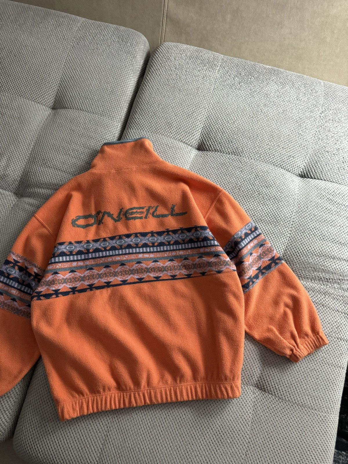 O'Neill × Santa Cruz Skateboards × Vintage Oneill Vintage Santa Cruz Surf Big Logo Fleece Size US M / EU 48-50 / 2 - 1 Thumbnail