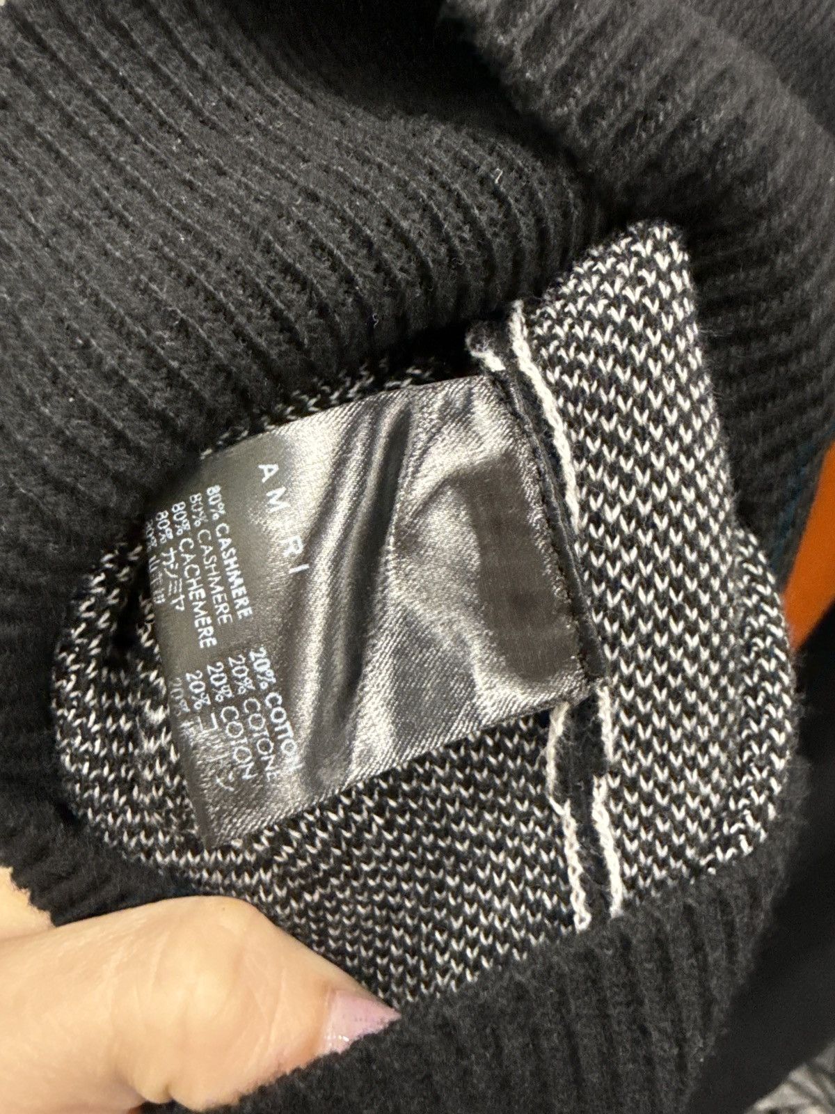 Amiri Amiri Crystal Ball Crew Sweater Black Medium Size US M / EU 48-50 / 2 - 5 Thumbnail