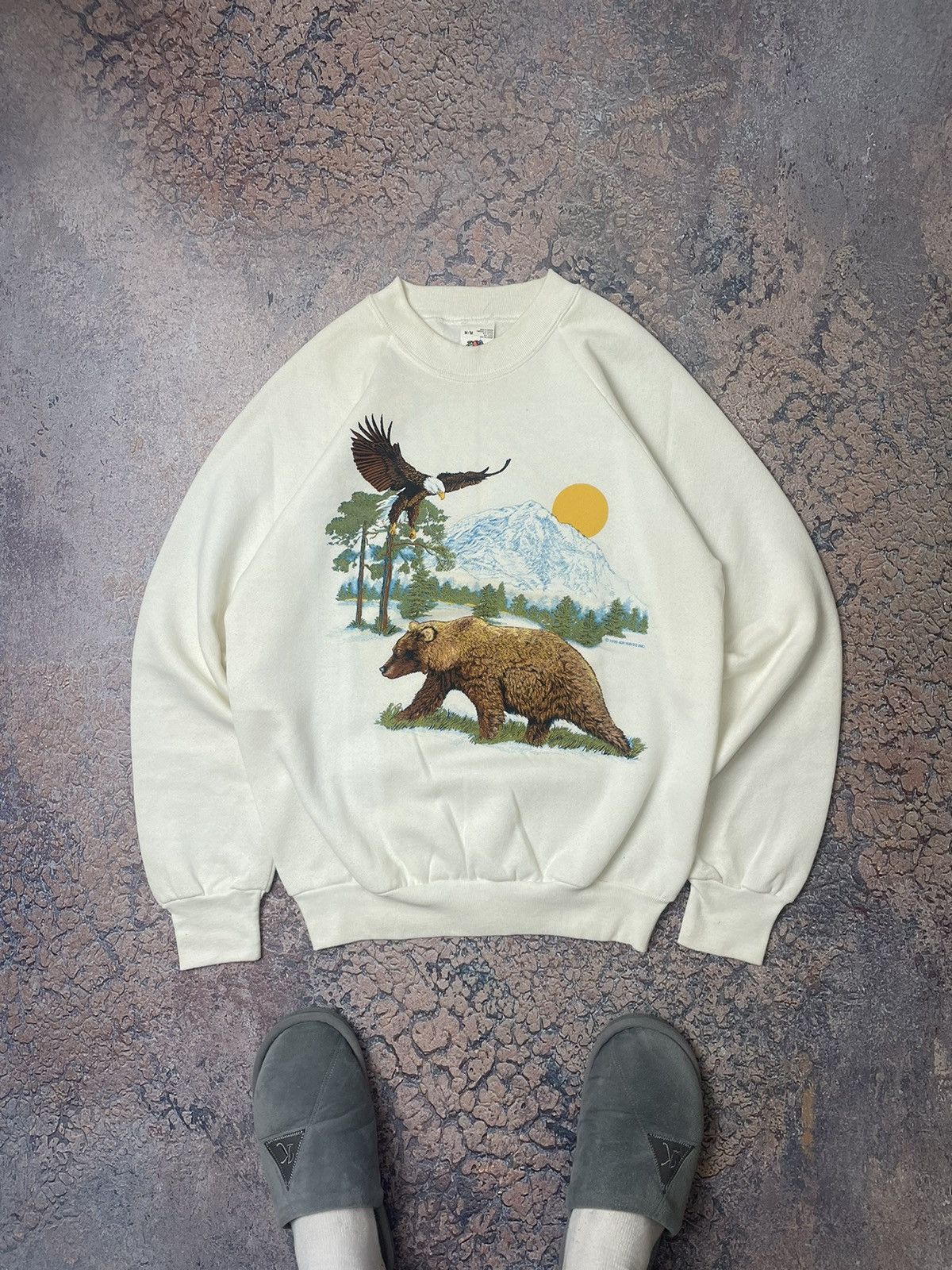 Other 90s Vintage GRAND CANYON Crew Neck Sweatshirt Size US M / EU 48-50 / 2 - 3 Thumbnail