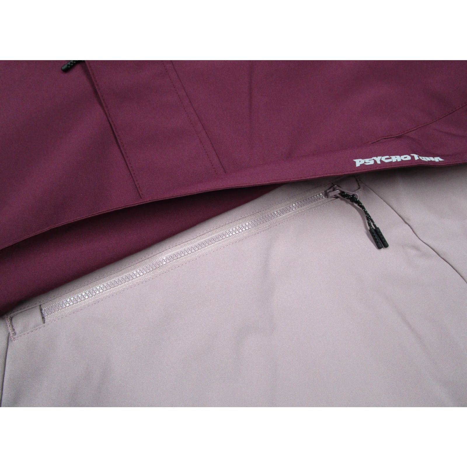 Vintage Psycho Tuna Jacket Mens Large Purple 1/4 Zip Hooded Anorak Cyclone Zip Pockets Windbreaker City Hip Hop Sports Size US L / EU 52-54 / 3 - 5 Thumbnail