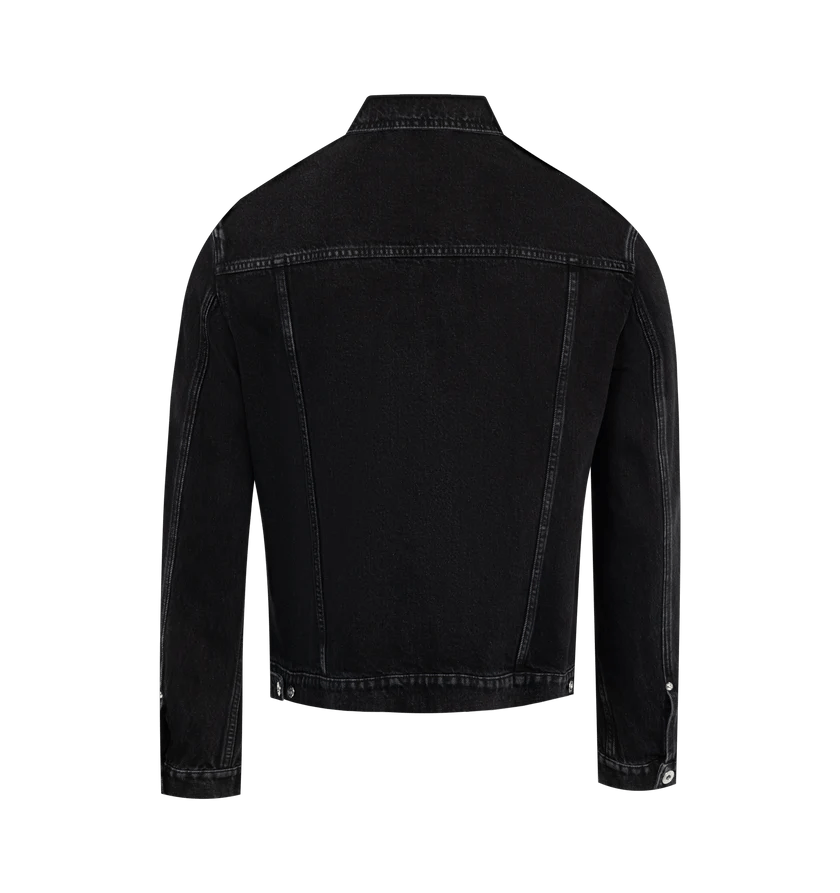 Lanvin o1h1sh11224 Regular Jacket Leather Detail in Black Size US S / EU 44-46 / 1 - 2 Thumbnail