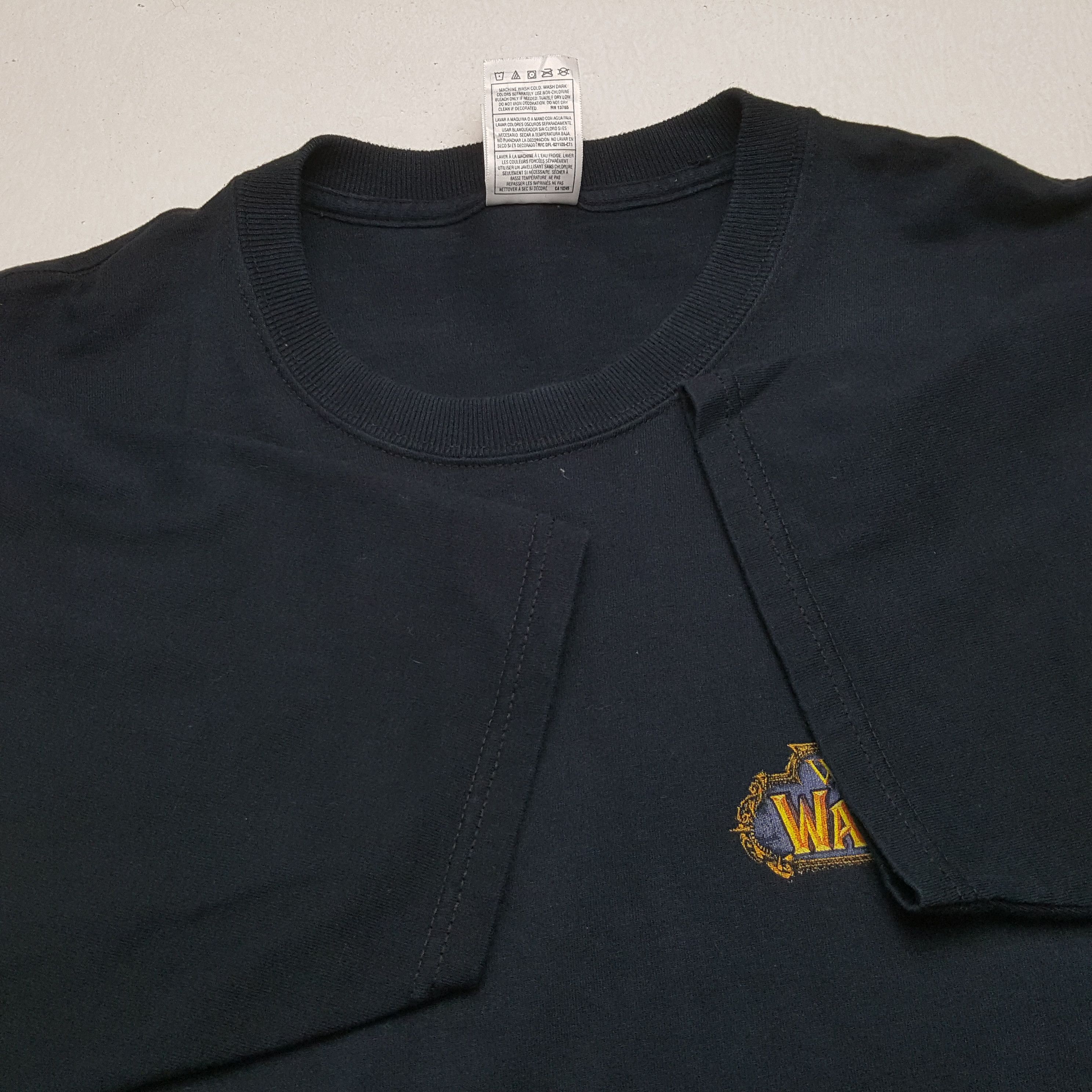 Playstation × The Game Vintage WORLD WARCRAFT Playstation Games Animated T-Shirt Size US L / EU 52-54 / 3 - 6 Thumbnail