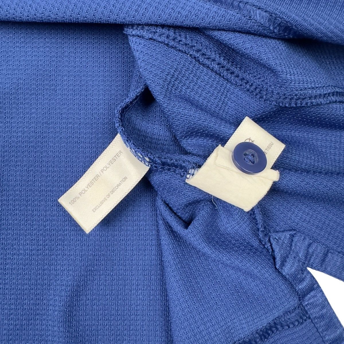 Cutter & Buck Cutter & Buck CB DryTec Blue Polo Pullover Golf Shirt Size US L / EU 52-54 / 3 - 5 Thumbnail