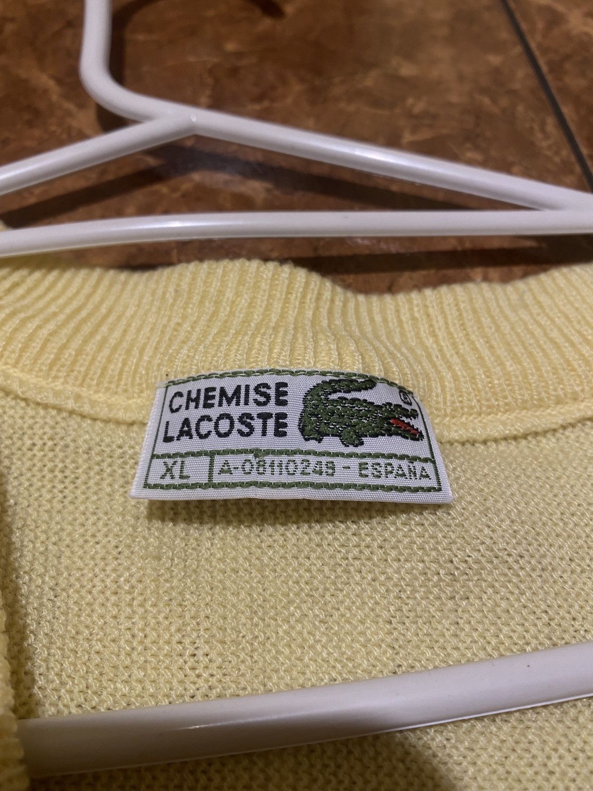 Lacoste × Vintage Vintage chemise lacoste Luxury Knitwear Size US XL / EU 56 / 4 - 2 Thumbnail