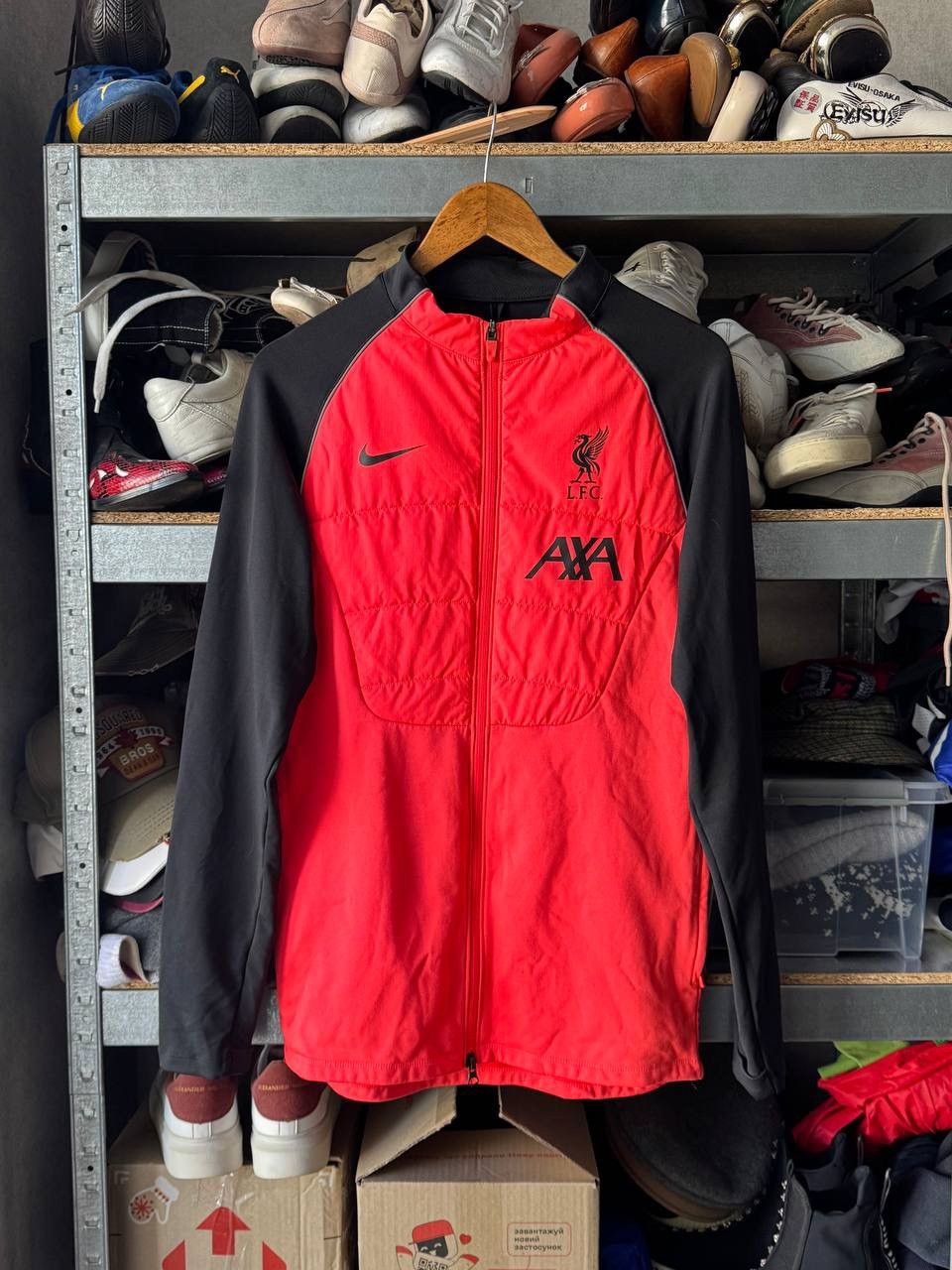 Nike LIVERPOOL NIKE 2020-2021 FOOTBALL TRAINING JACKET DRILL TOP Size US S / EU 44-46 / 1 - 1 Thumbnail