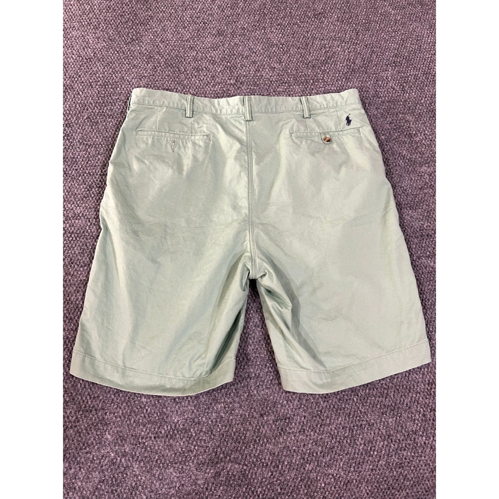 Polo Ralph Lauren Polo Ralph Lauren Chino Shorts Mens 40 Green Stretch Classic Fit Casual Twill Size US L / EU 52-54 / 3 - 7 Thumbnail