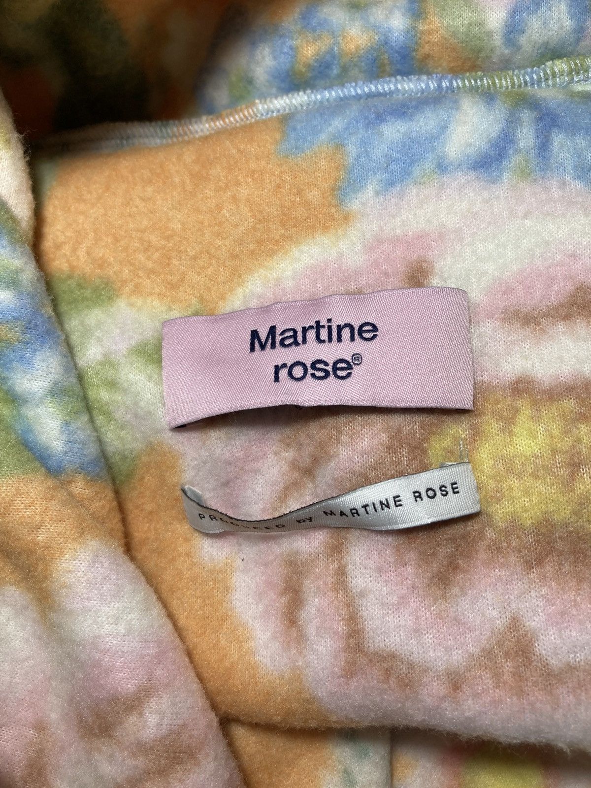 Martine Rose New SS21 Martine Rose Floral Sweatshorts Shorts Orange 2021 Size US 28 / EU 44 - 6 Thumbnail