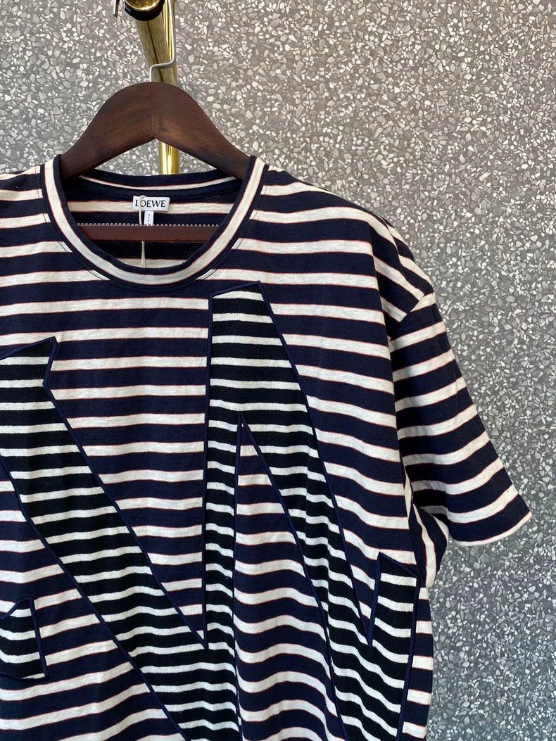 Loewe LOEWE Men's striped short-sleeved T-shirt Size US M / EU 48-50 / 2 - 4 Thumbnail