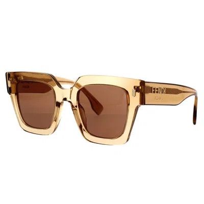 Fendi o1loc1c0824 Size: OS / Sunglasses in Gold Size ONE SIZE - 1 Thumbnail