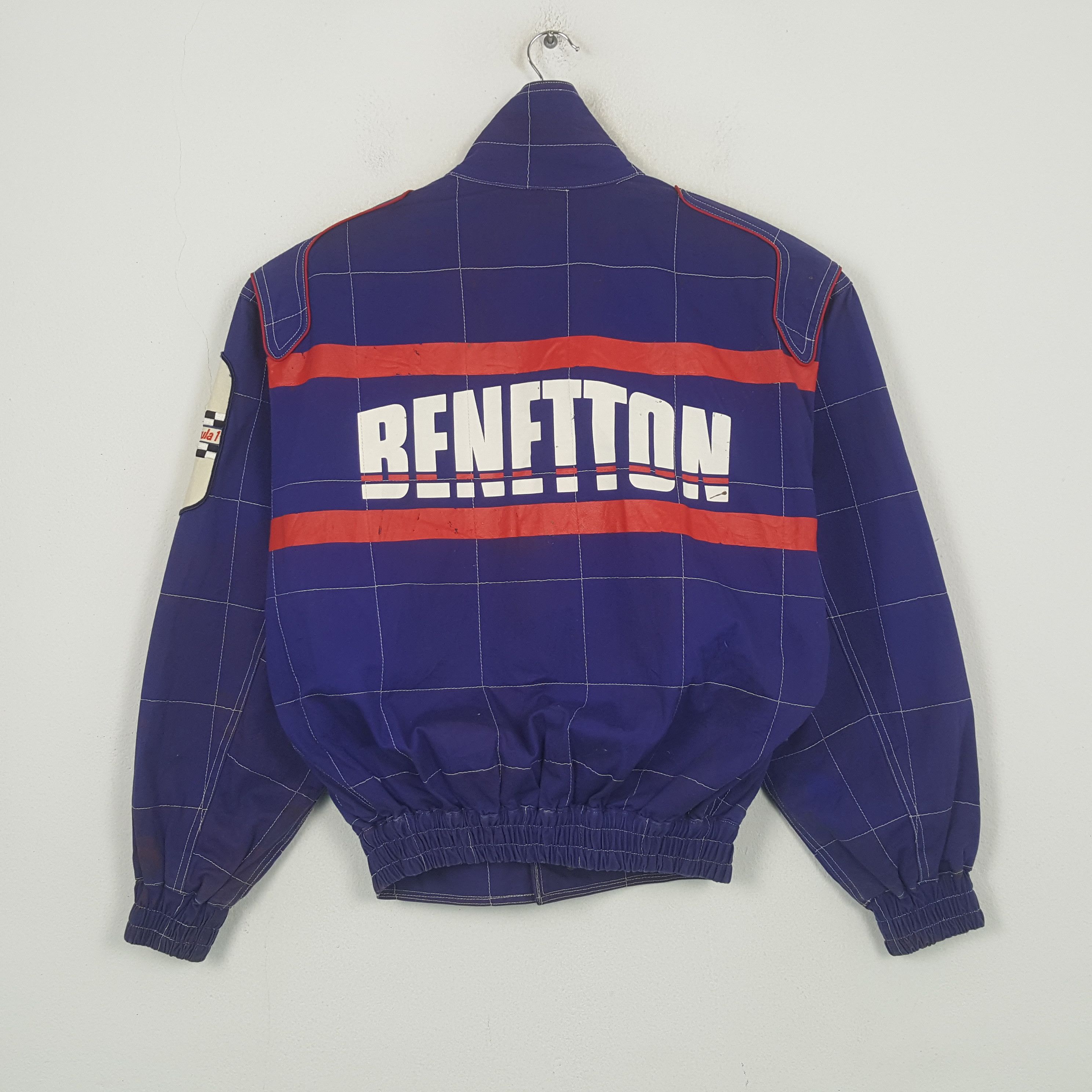 Benetton Vintage Benetton Formula 1 Racing Team Jacket RR28 Size US XL / EU 56 / 4 - 2 Thumbnail