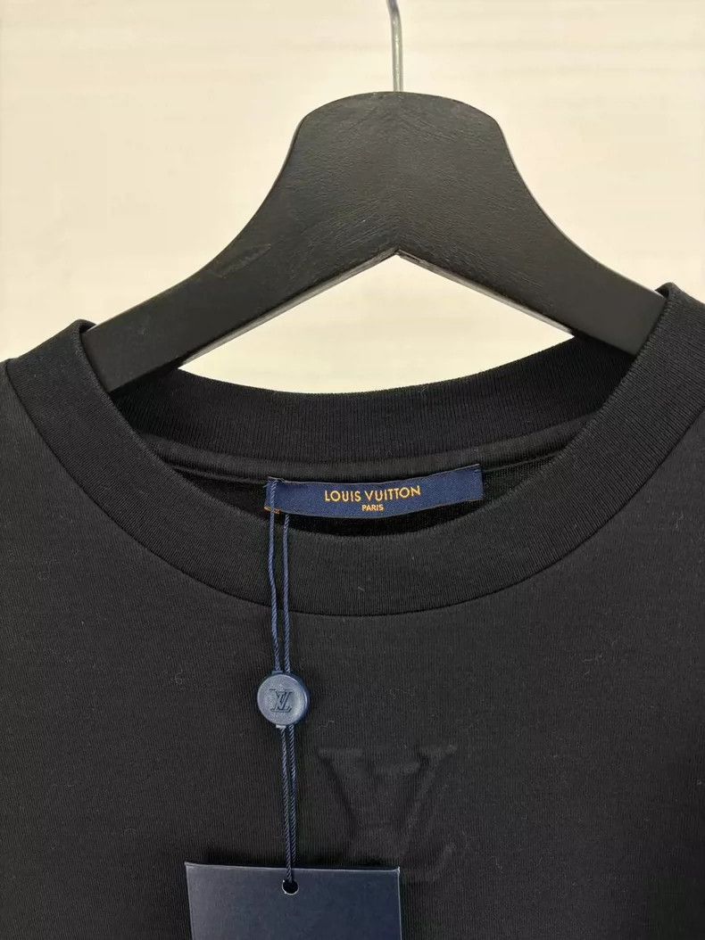 Louis Vuitton Louis Vuitton Black Logo Short Sleeve Shirt-2506 Size US S / EU 44-46 / 1 - 3 Thumbnail