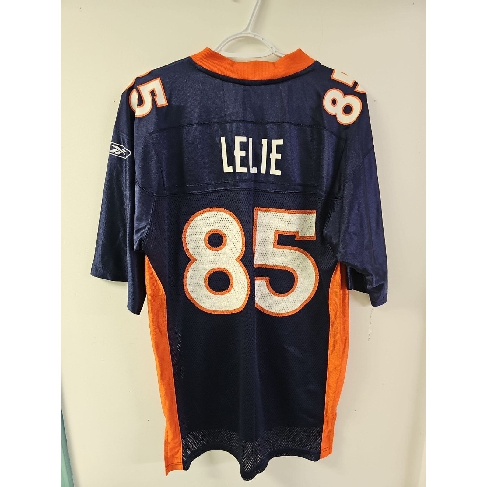 Reebok Reebok On Field Denver Broncos Ashley Lelie #85 Jersey Sz M Size US M / EU 48-50 / 2 - 8 Thumbnail