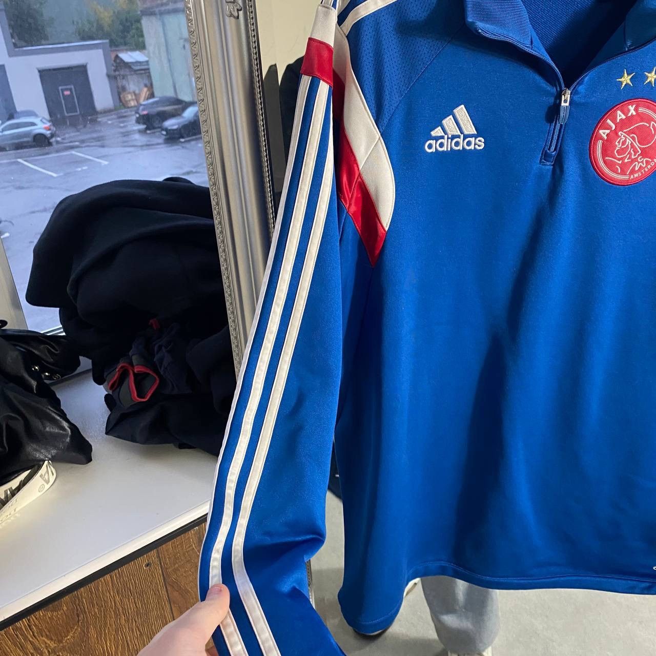 Adidas Vintage Ajax Amsterdam zip up adidas Size US M / EU 48-50 / 2 - 3 Thumbnail