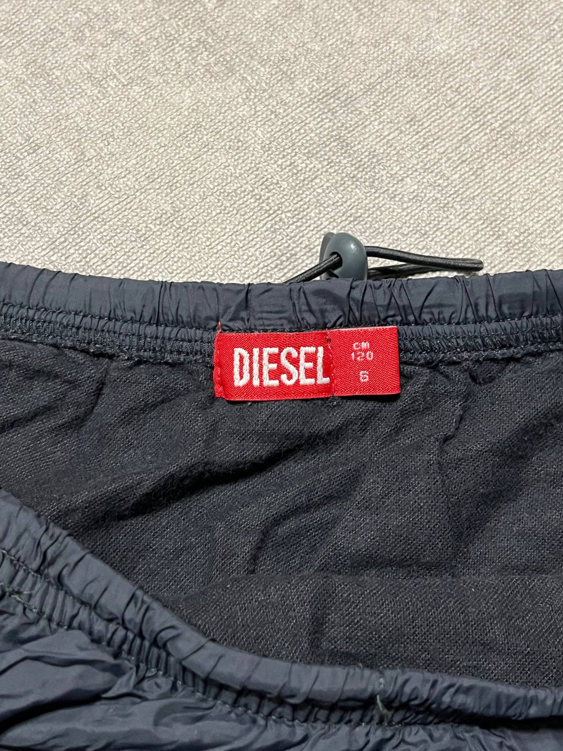 Diesel Diesel Mini Skirt Vintage Womens Junior Black Logo Size 22" - 11 Thumbnail