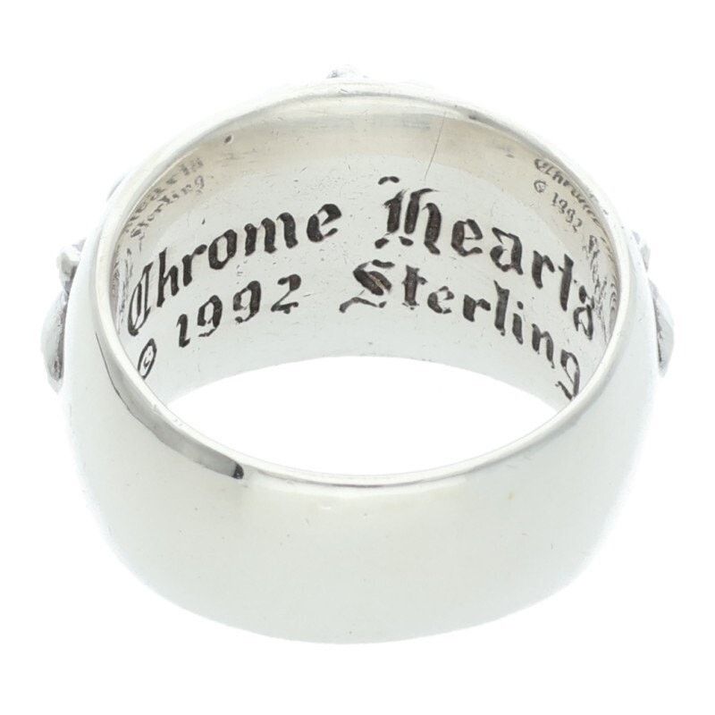 Chrome Hearts Chrome Hearts Floral Cross Silver Ring Size ONE SIZE - 2 Thumbnail