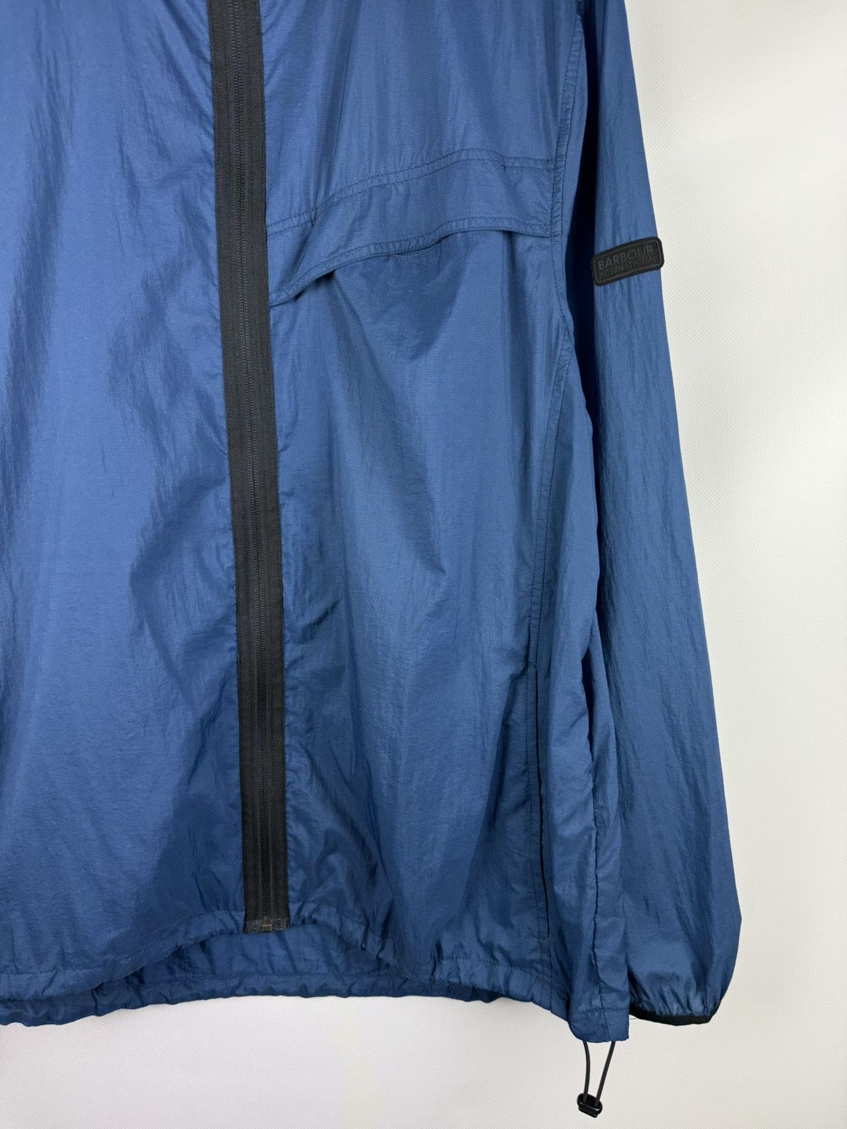 Barbour Barbour International Full Zip Hooded Windbreaker Jacket Size US XL / EU 56 / 4 - 7 Thumbnail