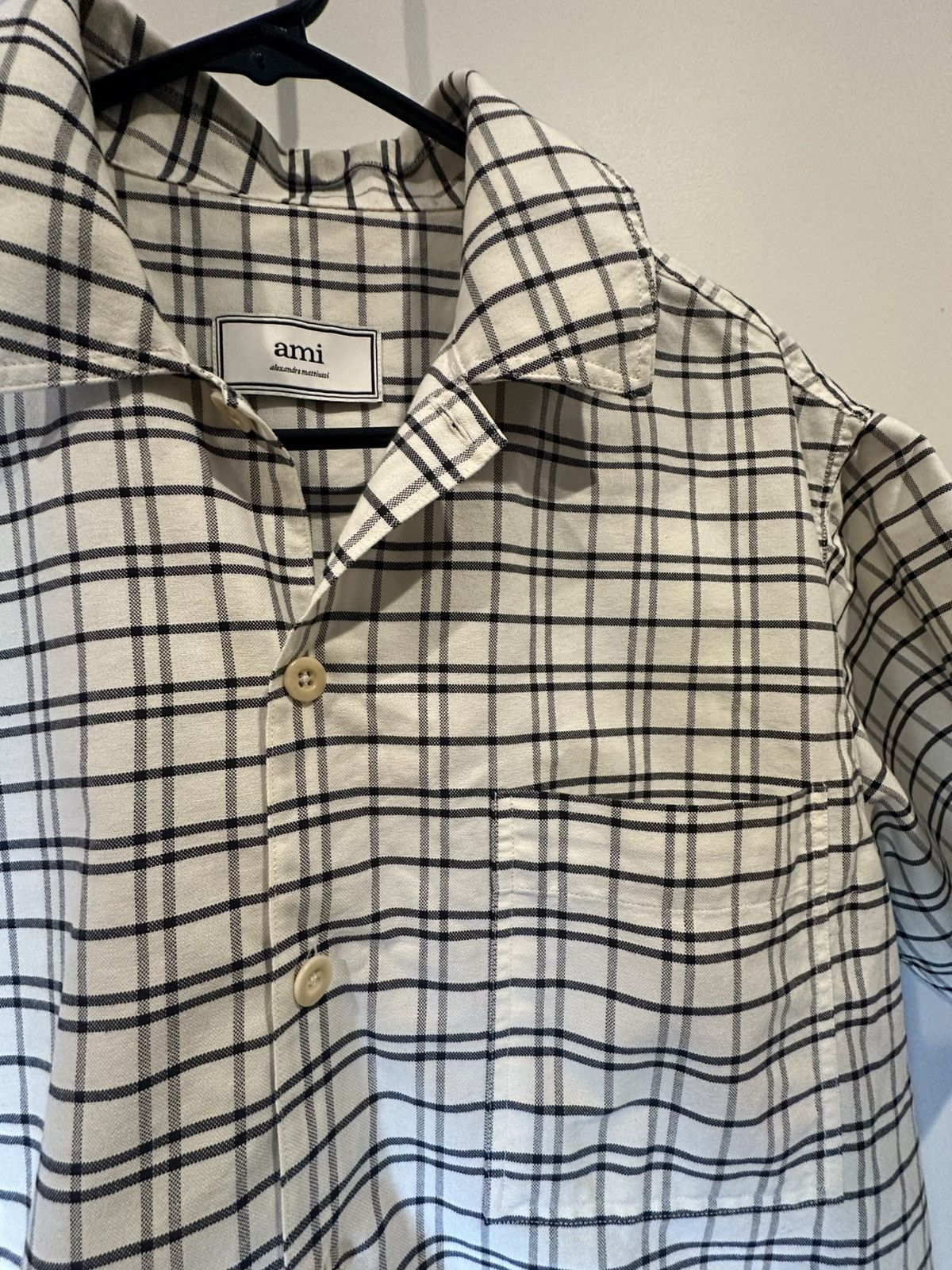 AMI AMI Alexandre Mattiussi plaid shirt Size US M / EU 48-50 / 2 - 2 Thumbnail