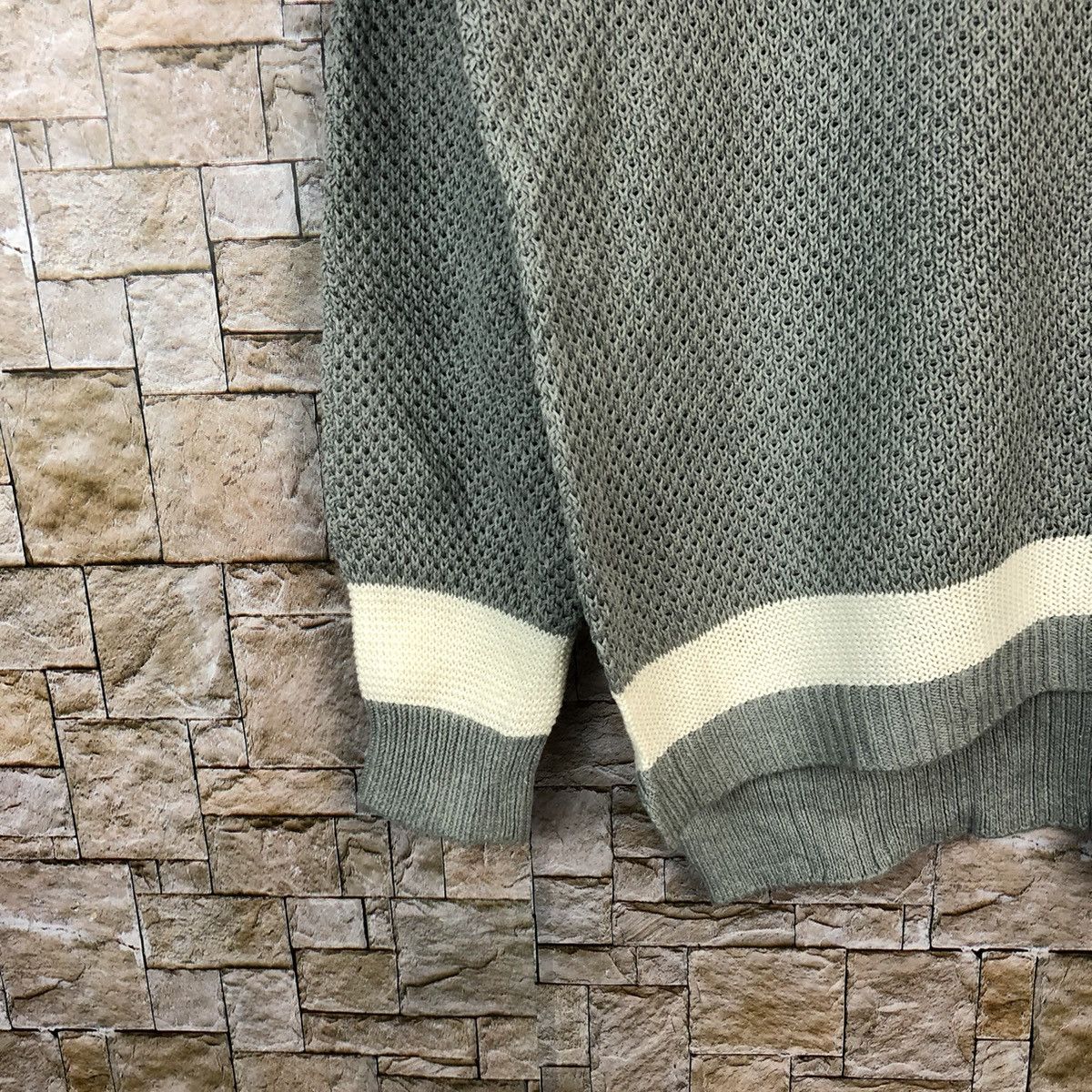 Homespun Knitwear × Japanese Brand Choco Raffine Grey Knitwear #A1220 Size M / US 6-8 / IT 42-44 - 7 Thumbnail