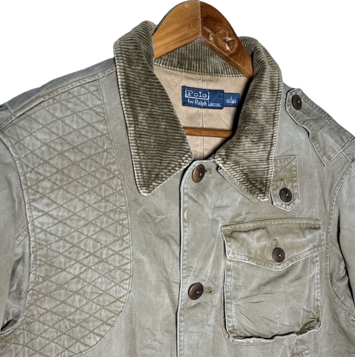 Polo Ralph Lauren × RRL Ralph Lauren Vintage Polo Ralph Lauren Hunting Jacket Size US L / EU 52-54 / 3 - 5 Thumbnail