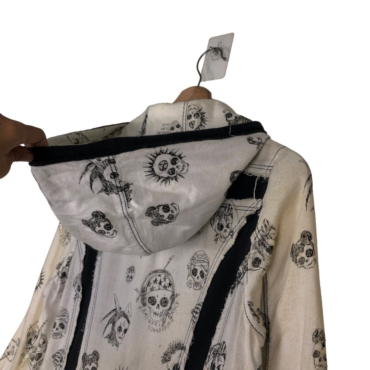Japanese Brand 🔥PUNK DESIGN BONDAGE JACKET SKELETON ALGONQUINS JAPAN MADE Size M / US 6-8 / IT 42-44 - 11 Thumbnail