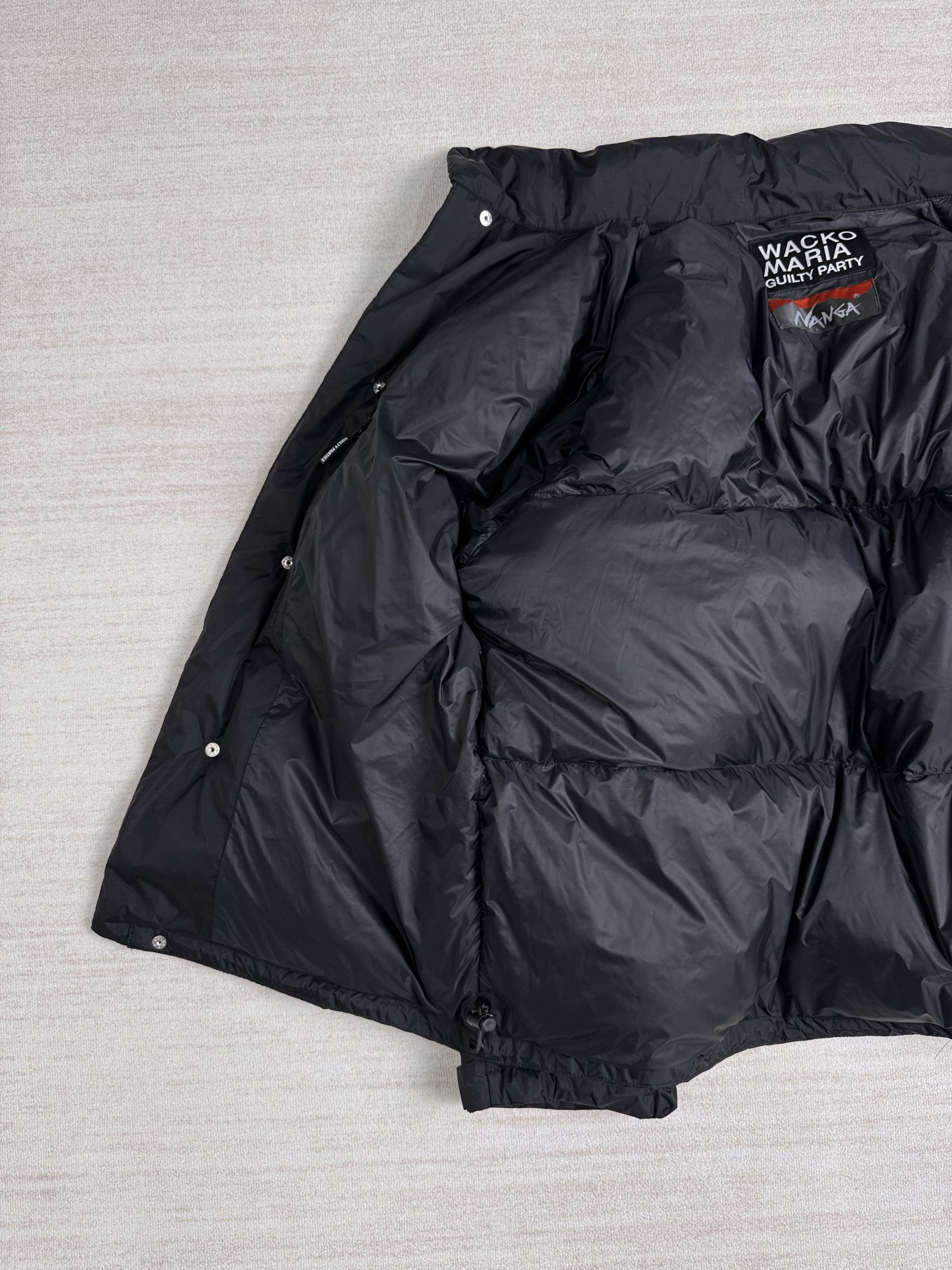 Wacko Maria NEW WITH TAG* Wacko Maria Nanga Down Jacket - BLACK Size US L / EU 52-54 / 3 - 9 Thumbnail