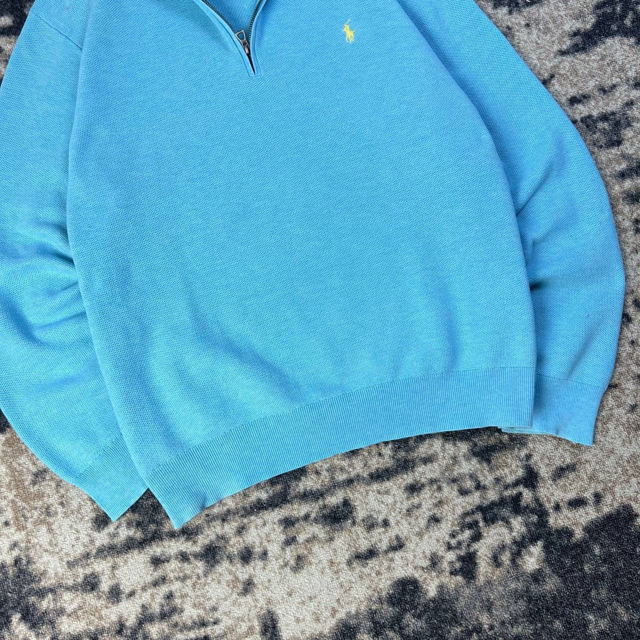 Polo Ralph Lauren Polo Ralph Lauren Luxury Y2K Quarter Zip Up Sweater Size US XXL / EU 58 / 5 - 3 Thumbnail