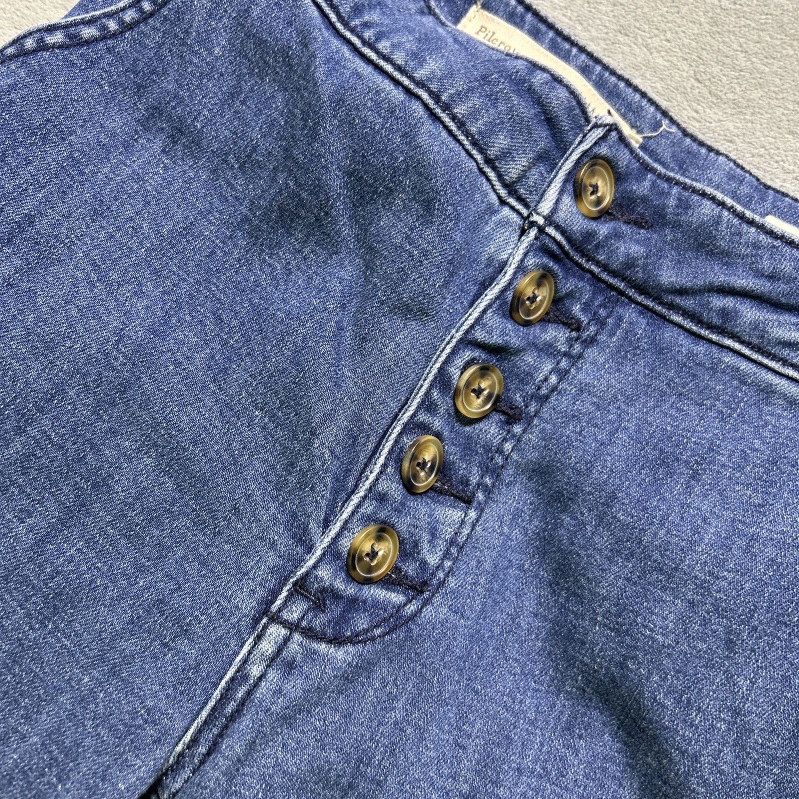 Anthropologie Pilcro Anthropologie Colette Beyond Baggy Jeans SZ 25 27x30 Size 27" / US 4 / IT 40 - 2 Thumbnail