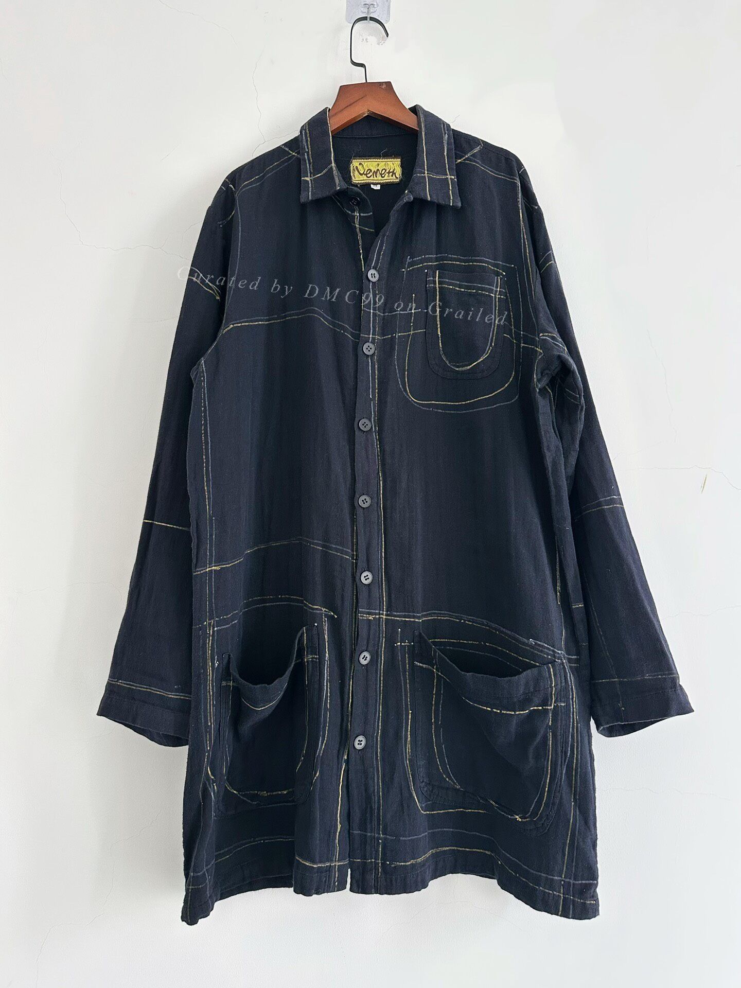 Christopher Nemeth Christopher Nemeth 90s Hand-Painted Shirt Size US M / EU 48-50 / 2 - 1 Thumbnail