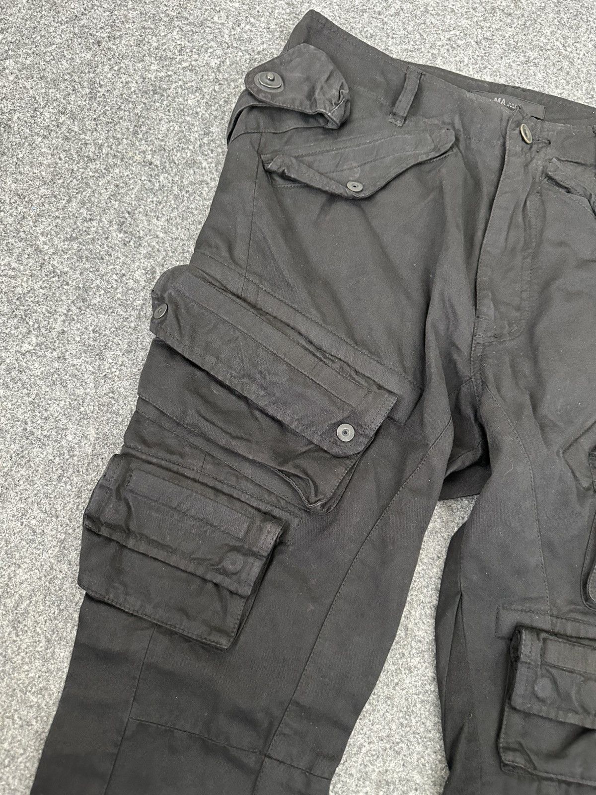 Julius Julius - S/S12 Gas Mask Tactical Cargo Pants - Black Size US 30 / EU 46 - 7 Thumbnail