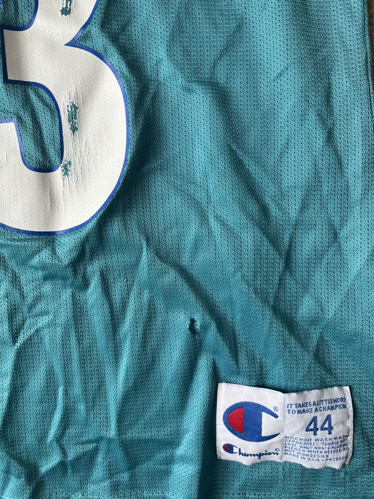 Champion × Vintage Vintage Alonzo Mourning jersey Charlotte Hornet Size US L / EU 52-54 / 3 - 3 Thumbnail
