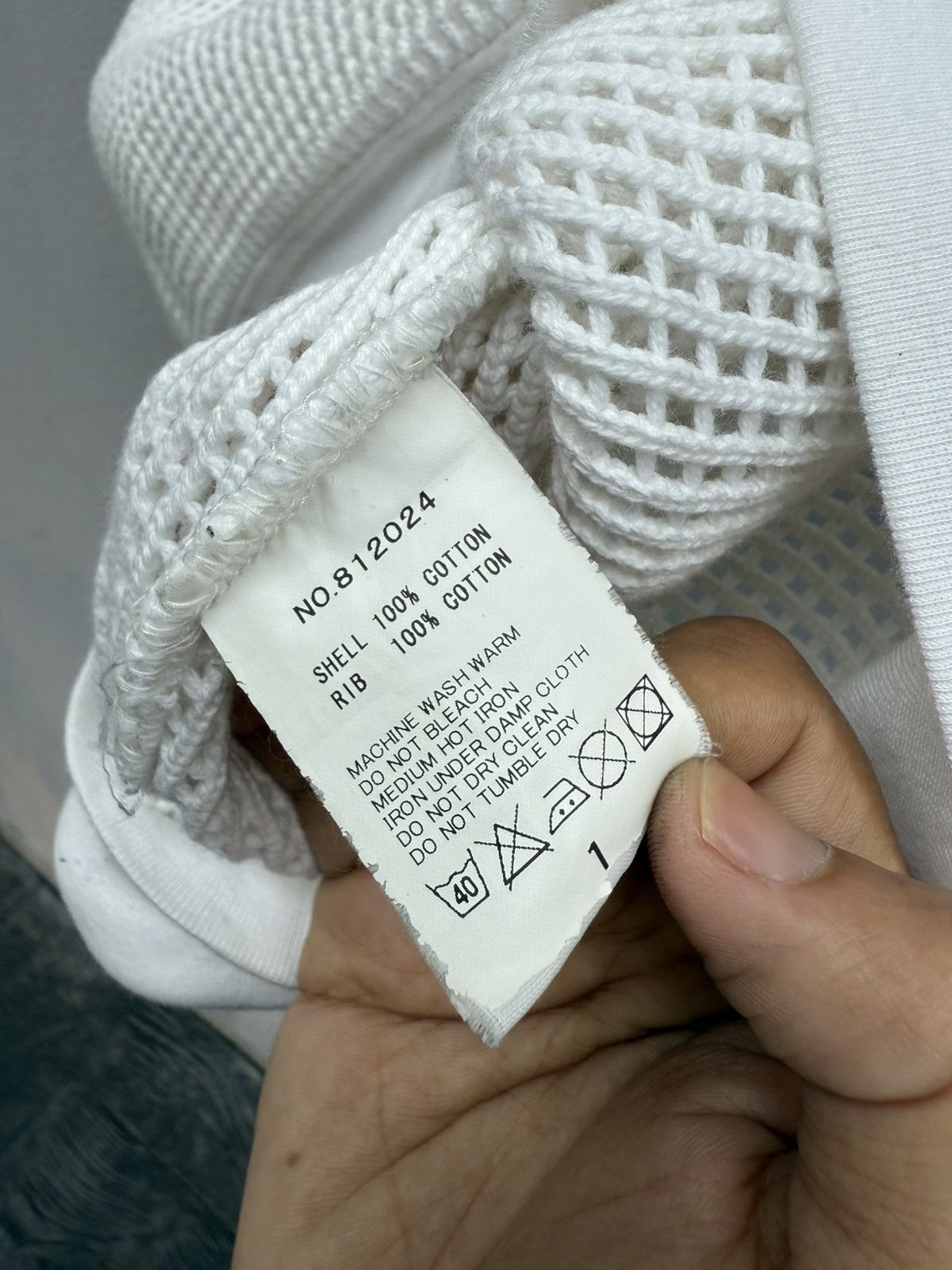 Haversack × If Six Was Nine × Japanese Brand Japanese HAVERSACK Full Mesh Cable Knit Sleeveless Vest Size US M / EU 48-50 / 2 - 4 Thumbnail