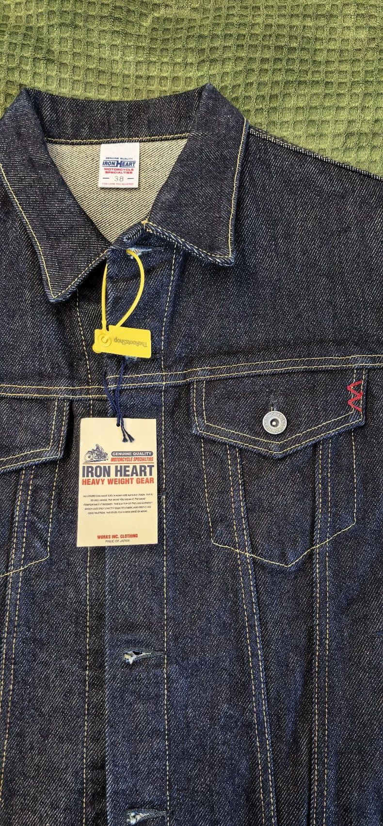 Iron Heart Iron Heart Heavy weight 21oz classic third-generation jack Size US M / EU 48-50 / 2 - 4 Thumbnail