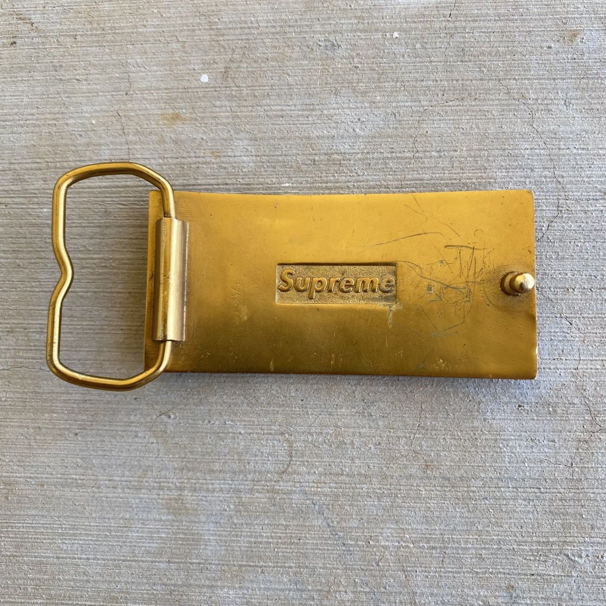 Supreme Supreme Belt Buckle Brass 2014 Size ONE SIZE - 2 Thumbnail