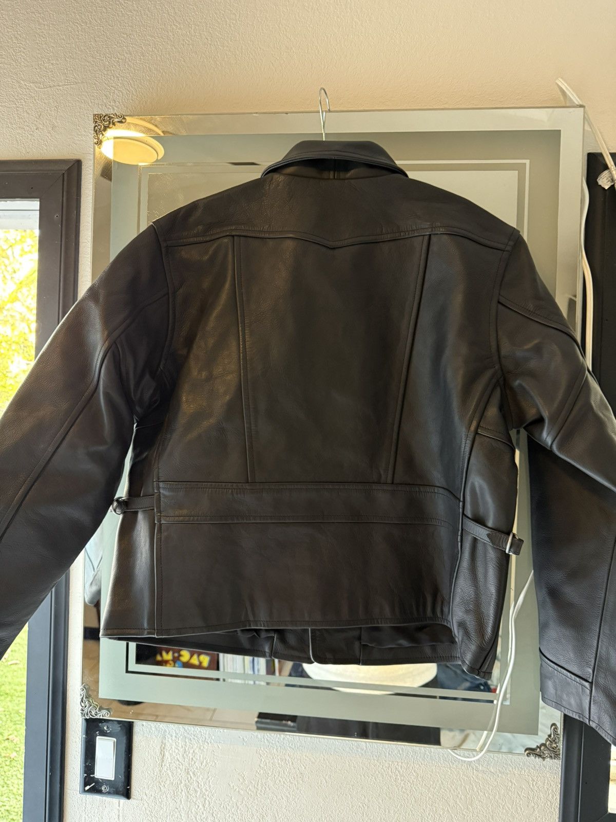 Aero Leathers Levi's Men's Leather Jacket Size US L / EU 52-54 / 3 - 5 Thumbnail