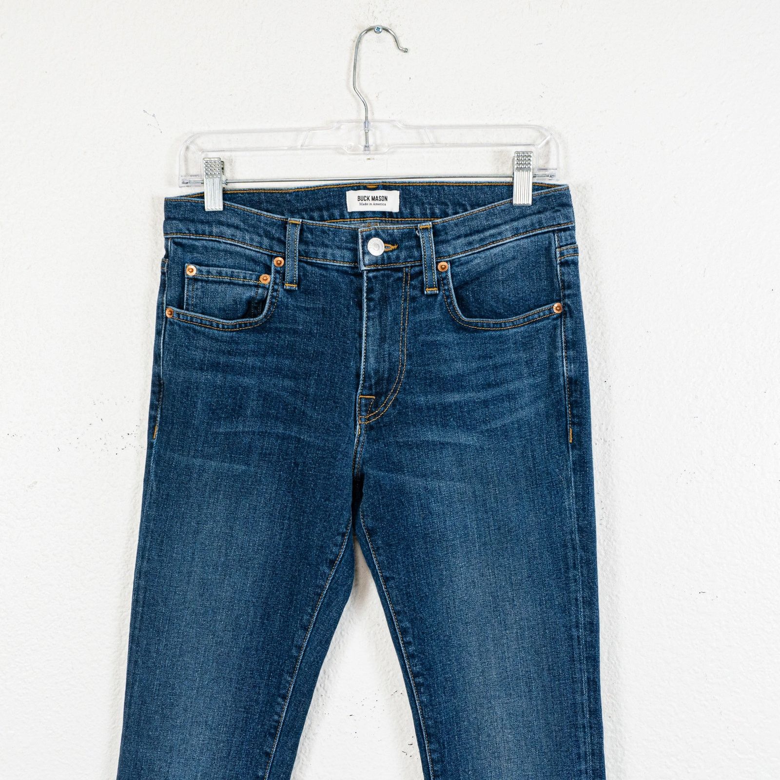 Buck Mason Buck Mason Men's Slim Fit Denim Jeans size 28 Size US 28 / EU 44 - 4 Thumbnail