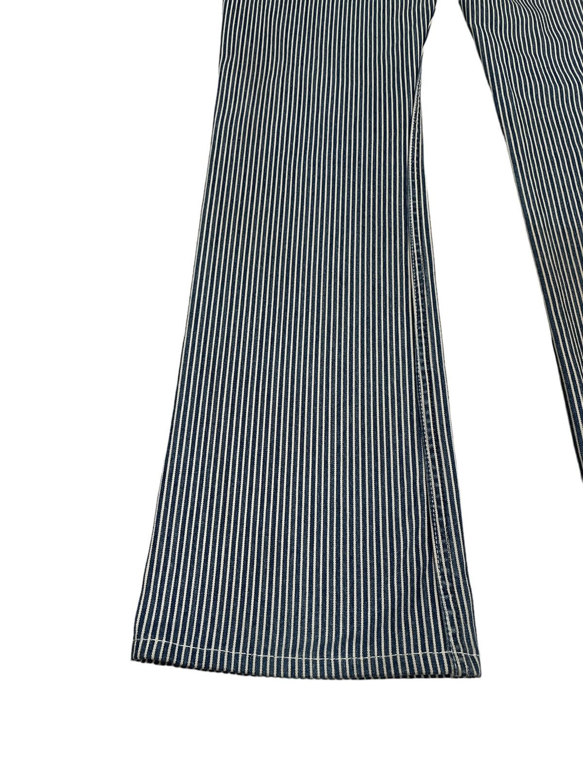If Six Was Nine × Japanese Brand Rare Design Vintage Brand Swell Flared Hickory Pants 2000s Size US 30 / EU 46 - 5 Thumbnail