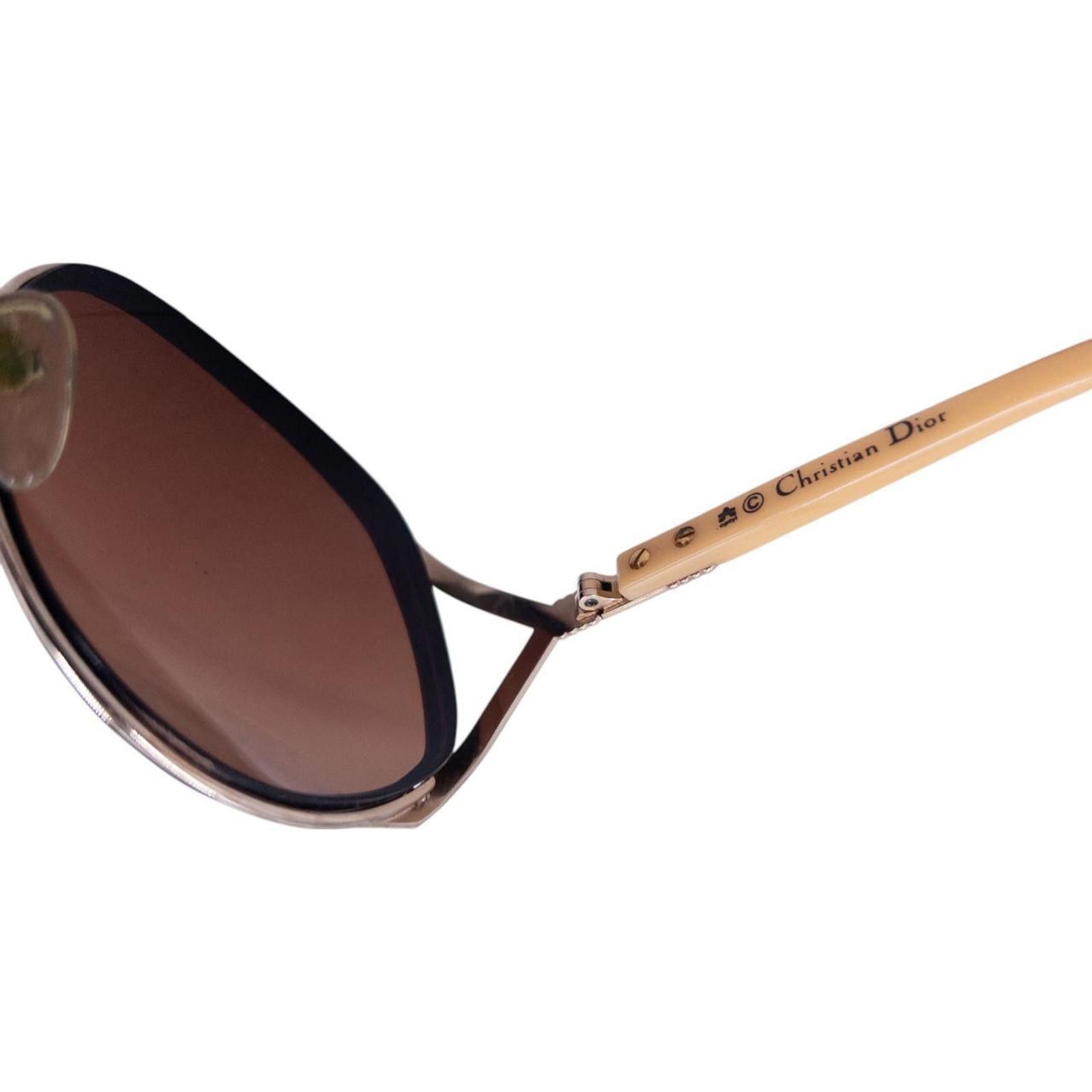 Christian Dior Monsieur Vintage Dior Oversized Sunglasses Size ONE SIZE - 7 Thumbnail