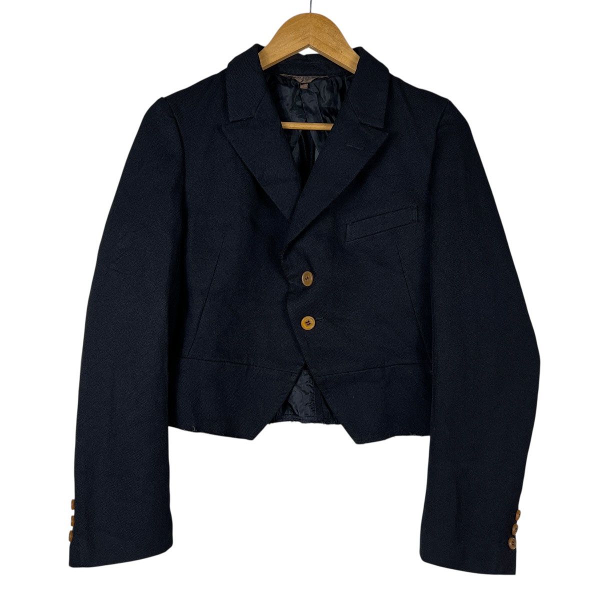 Comme des Garcons AD 2004 ROBE DE CHAMBRE COMME DES GARCONS CROPPED JACKET Size L / US 10 / IT 46 - 1 Thumbnail