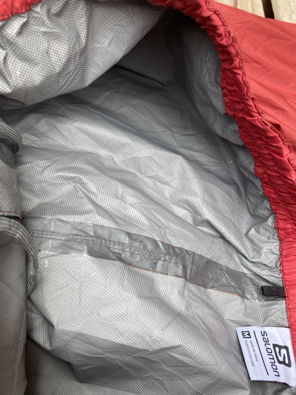 Salomon Salomon Maroon Polyester Track Insulated Thermal Pants Size US 32 / EU 48 - 18 Thumbnail