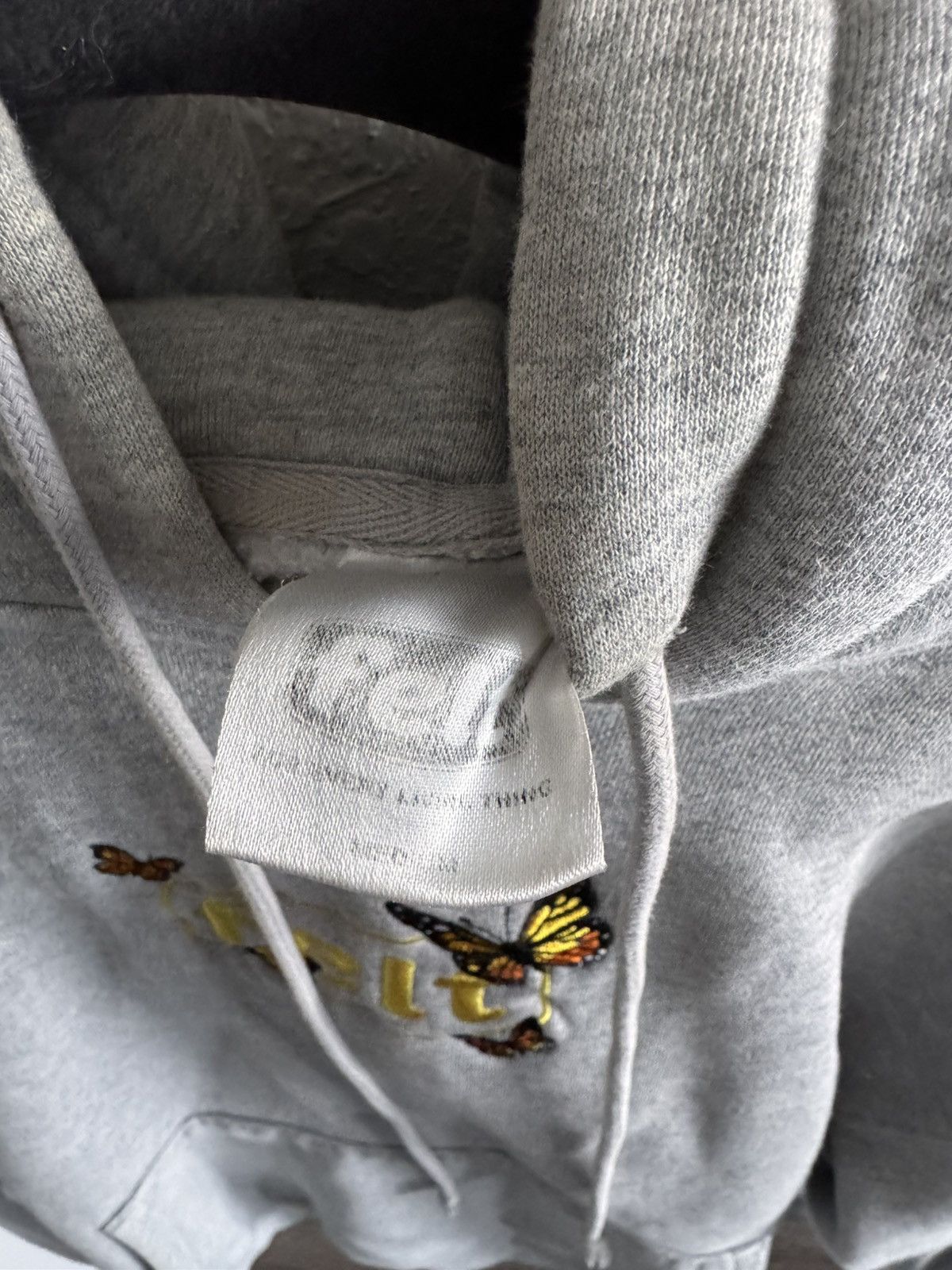 FELT FELT BUTTERFLY FLEECE HOODIE GREY Size US M / EU 48-50 / 2 - 2 Thumbnail
