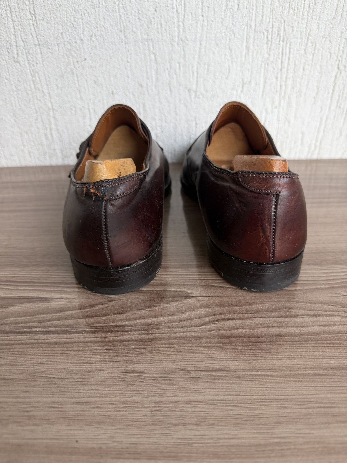Alden 954 shell cordovan monk derby Size US 9.5 / EU 42-43 - 16 Thumbnail
