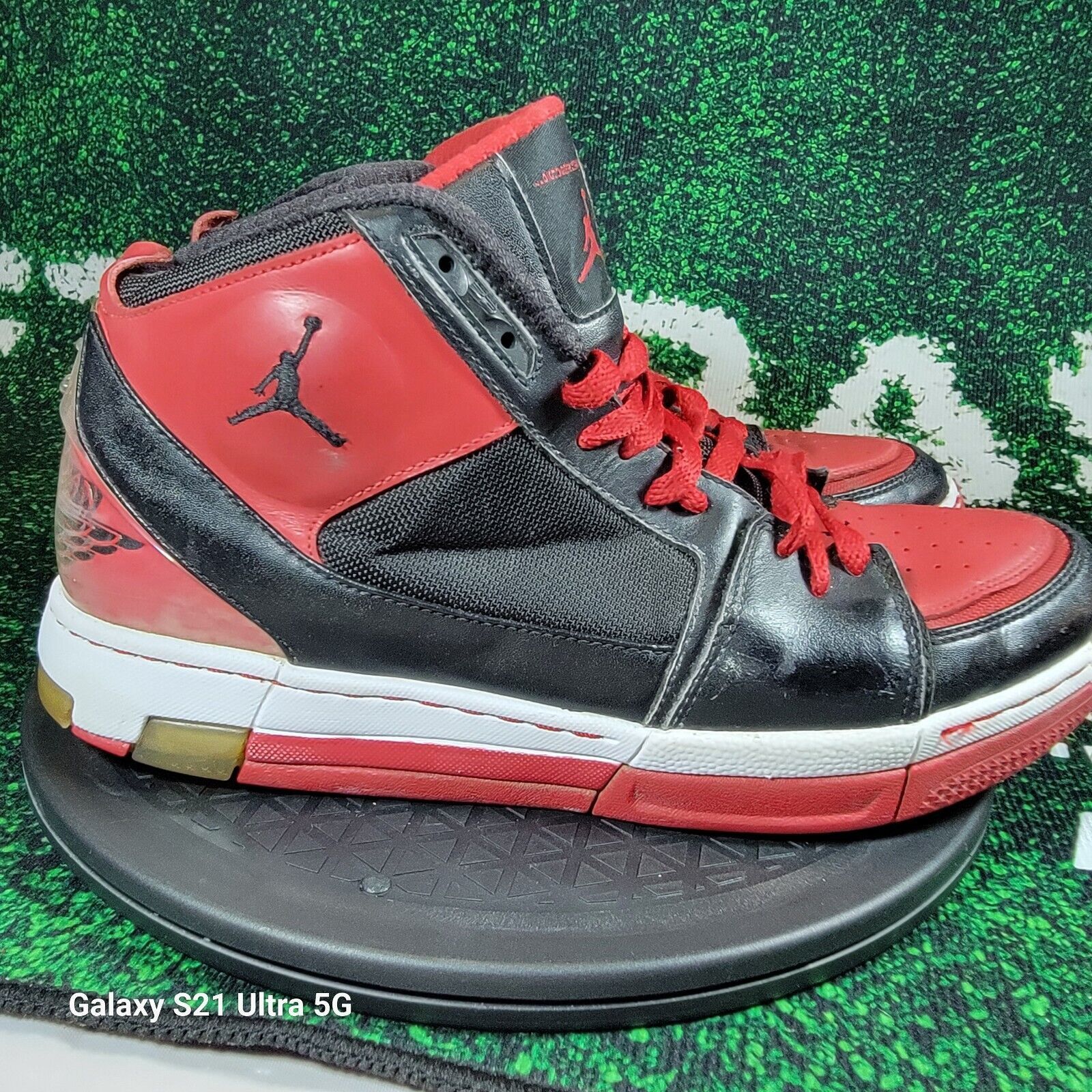 Nike NIKE Air Jordan Old School 2 Size 11.5 Bred Toe Red & Black Size US 11.5 / EU 44-45 - 4 Thumbnail