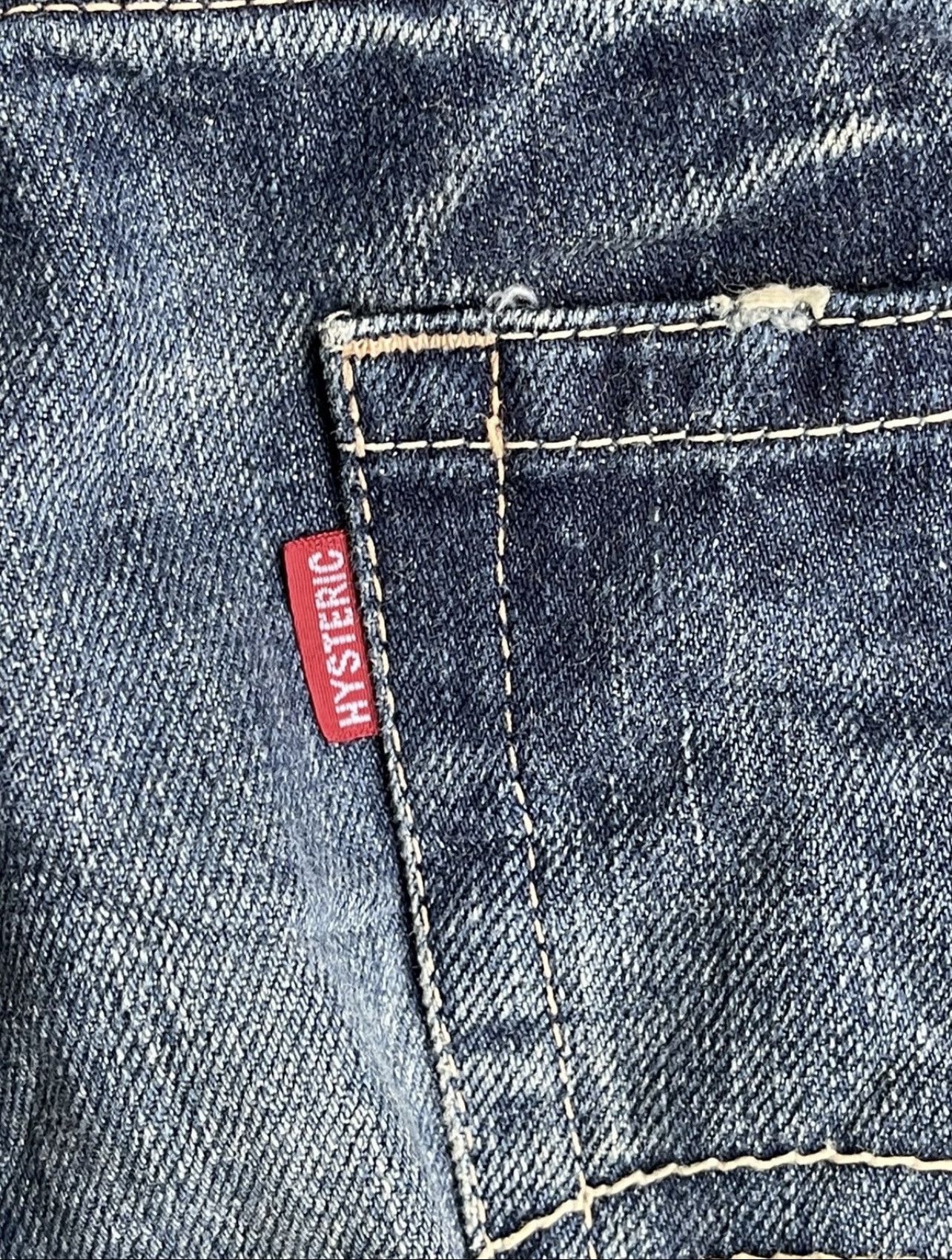 Hysteric Glamour × Vintage VINTAGE HYSTERIC GLAMOUR KINKY JEANS Size 32" / US 10 / IT 46 - 8 Thumbnail