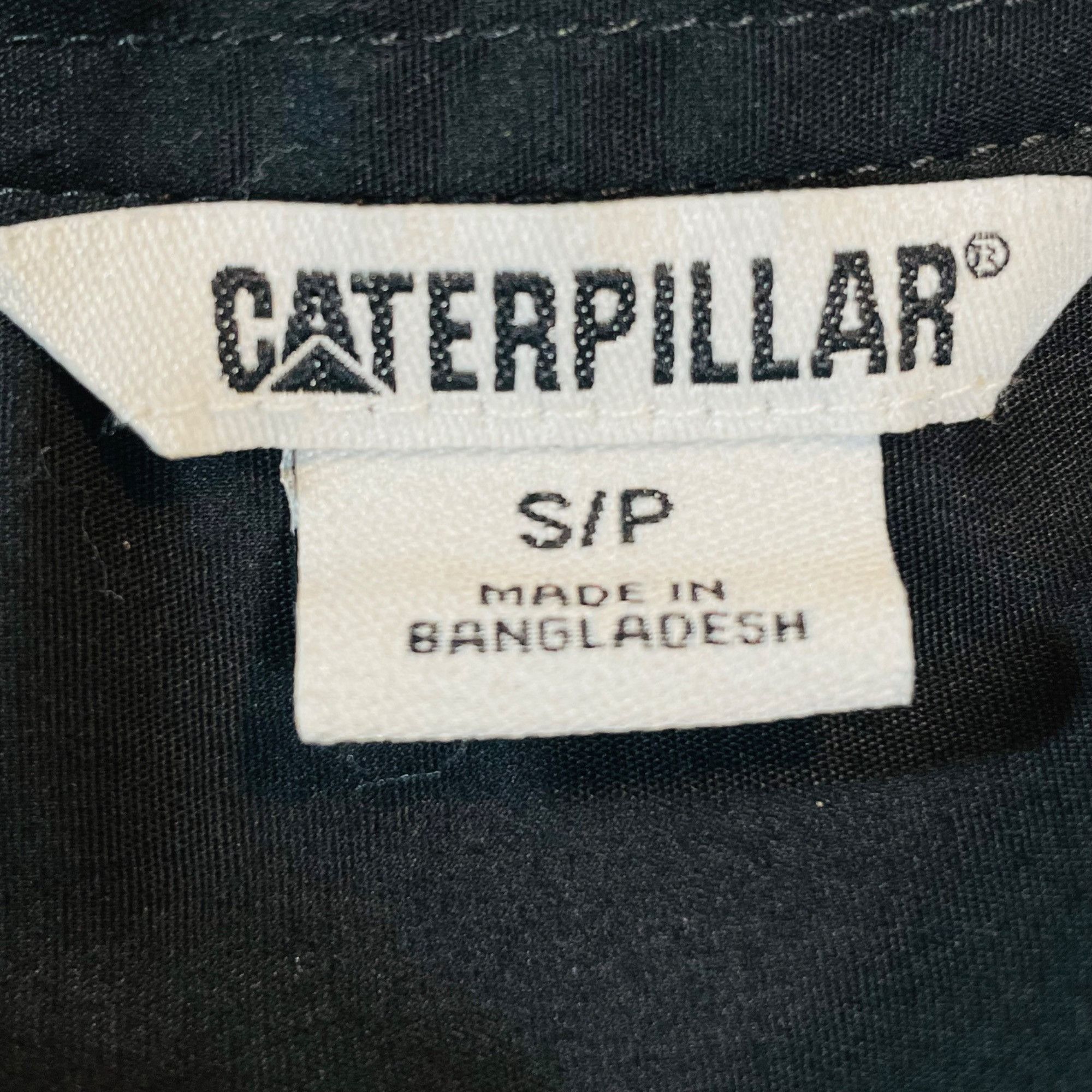 Caterpillar Caterpillar Men's Black Button-Up Shirt S Small Chest Pocket Size US S / EU 44-46 / 1 - 3 Thumbnail