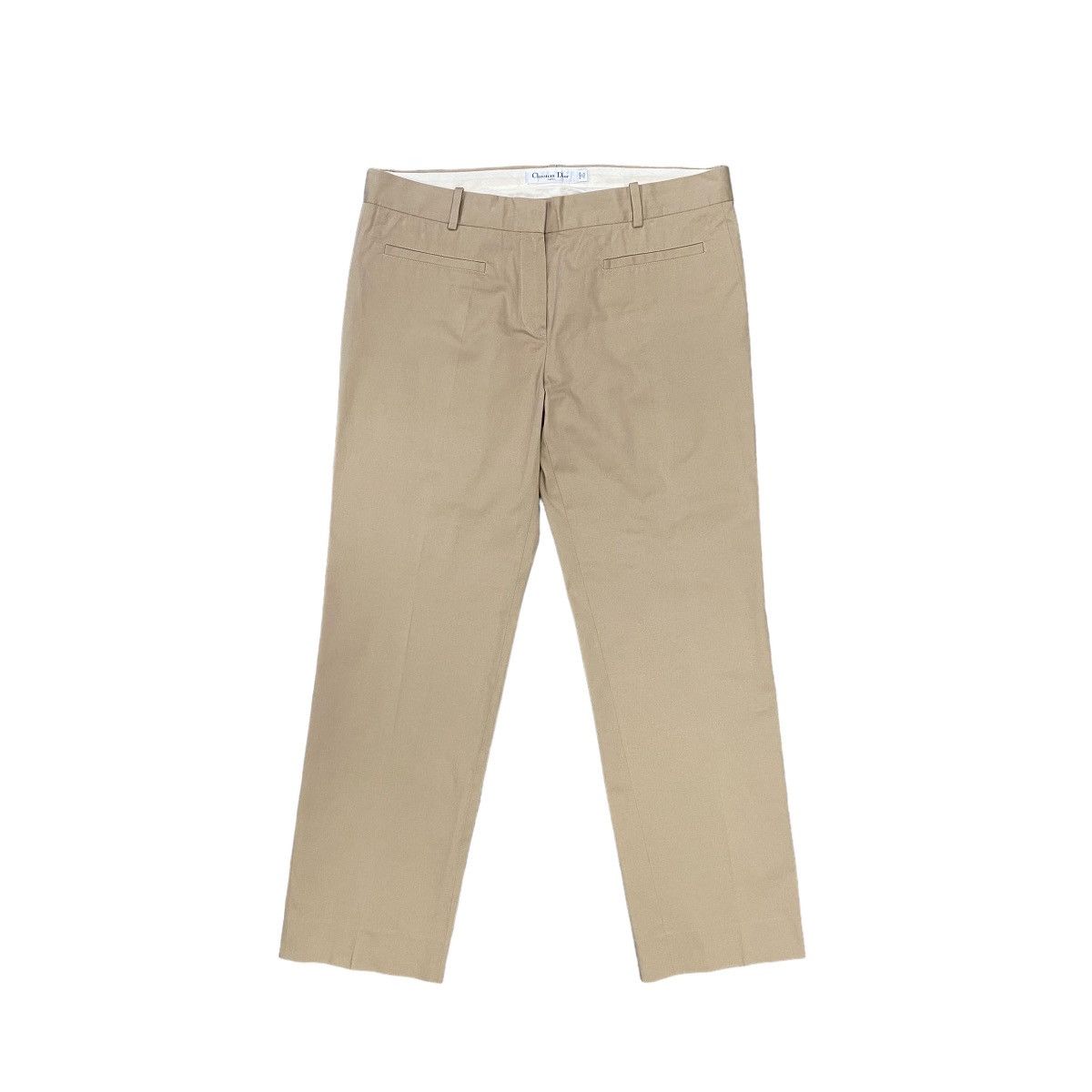 image of Christian Dior Monsieur Christian Dior Women's Trousers Pants Us 10 Made In Italy in Beige (Size 32
