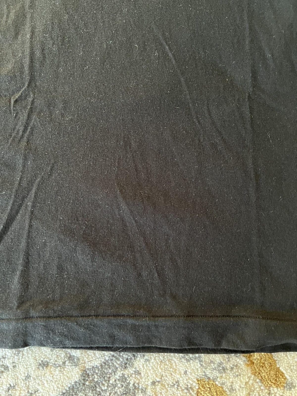 Vintage × Yves Saint Laurent Vintage Yves Saint Laurent Plain Black t-shirt Size US L / EU 52-54 / 3 - 4 Thumbnail