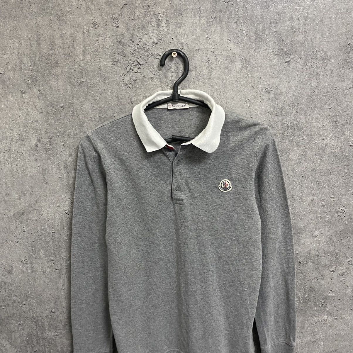 Moncler Moncler Polo Long Sleeve Size US XXS / EU 40 - 4 Thumbnail